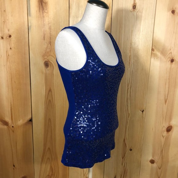 Express sequin tank top size medium - Picture 4 of 11